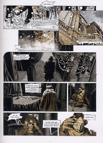 extrait bande-dessinee De gris figé