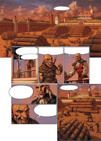 extrait bande-dessinee La voix des armes