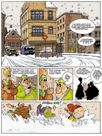 extrait bande-dessinee Pagaille dans les nuages