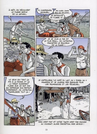 extrait bande-dessinee Mémoires d'occupation