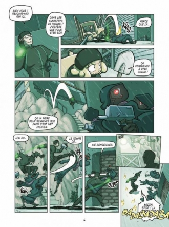 extrait bande-dessinee Pour l'amour du sport !