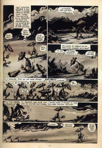 extrait bande-dessinee Correspondance avec les corps obscurs