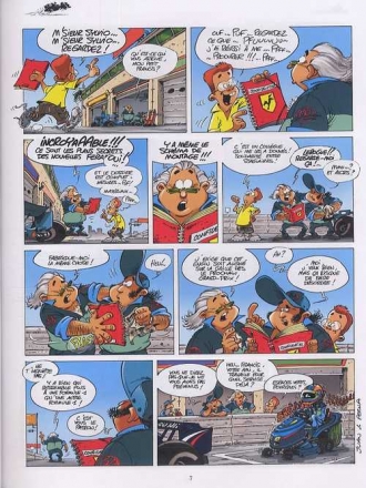 extrait bande-dessinee Paddock, les coulisses de la F1 T2