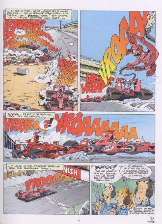 extrait bande-dessinee Paddock, les coulisses de la F1 T3