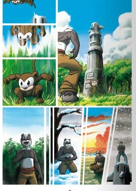 extrait bande-dessinee Pandala T3
