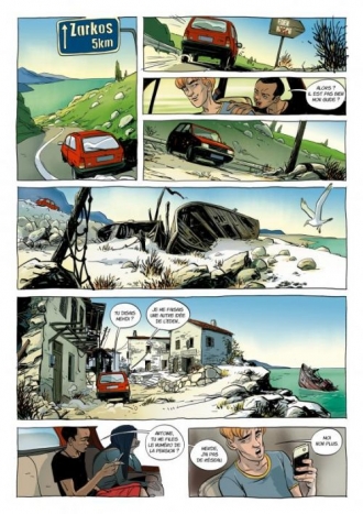 extrait bande-dessinee Pandora beach T1