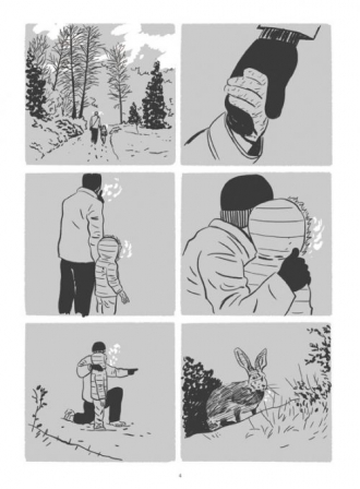 extrait bande-dessinee Papier froissé