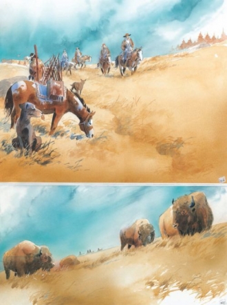 extrait bande-dessinee Pawnee