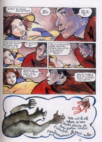 extrait bande-dessinee Peau d'âne