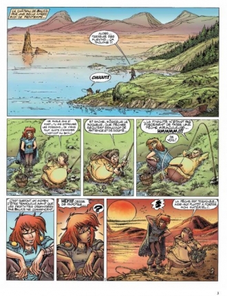 extrait bande-dessinee Le huitième royaume