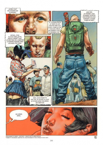 extrait bande-dessinee Petites morts (et autres fragments du chaos)