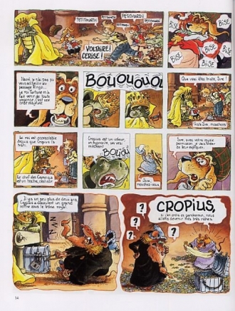 extrait bande-dessinee La chasse au papillon