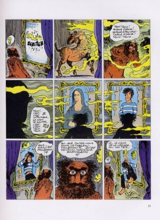 extrait bande-dessinee Le diable du peintre