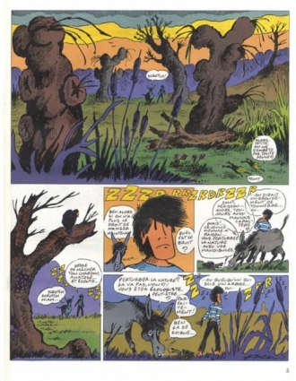 extrait bande-dessinee Le château suspendu