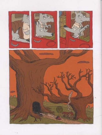 extrait bande-dessinee La maison de la forêt
