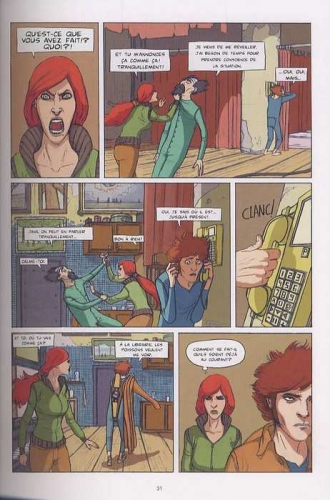 extrait bande-dessinee Pigeons verts