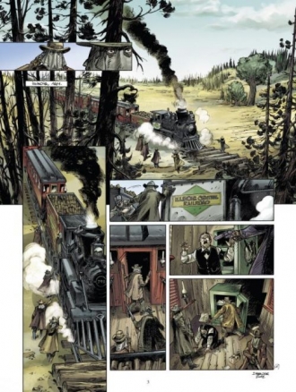 extrait bande-dessinee 1861 - Dossier Abraham Lincoln