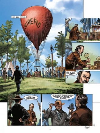 extrait bande-dessinee Dossier Massacre d'Antietam - 1862