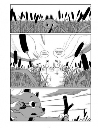 extrait bande-dessinee Le pays des grands oiseaux