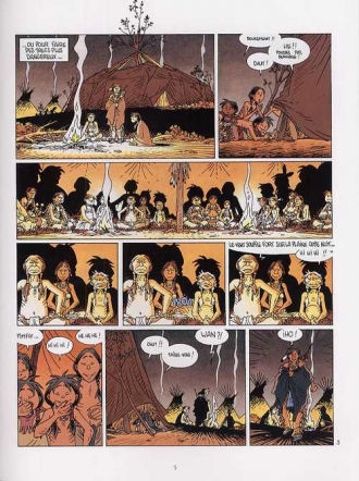 extrait bande-dessinee Le bison