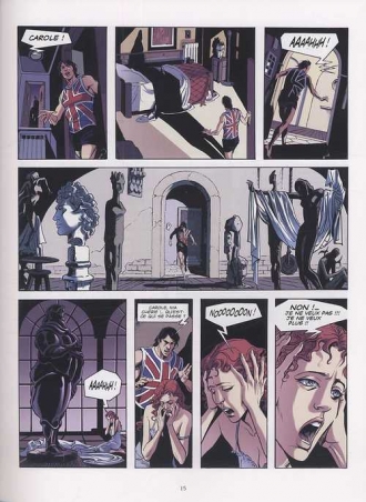 extrait bande-dessinee Statue vivante