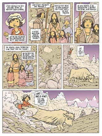 extrait bande-dessinee L'île aux loups