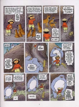 extrait bande-dessinee Le pirate des cimes