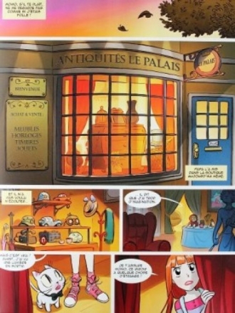 extrait bande-dessinee J'ai une drôle de tête dans ce miroir