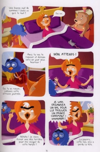 extrait bande-dessinee ...n'aime pas les princesses