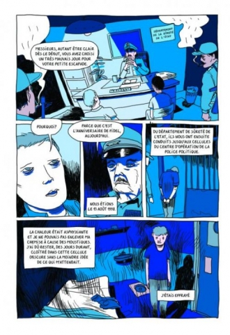 extrait bande-dessinee D'après le témoignage d'Alejandro Gonzales Raga