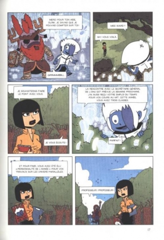 extrait bande-dessinee Professeur Infini