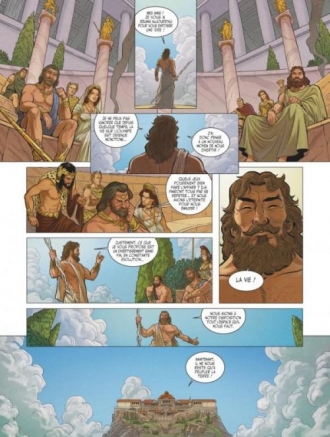 extrait bande-dessinee Prométhée et la boîte de Pandore T1