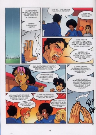 extrait bande-dessinee Affrontements