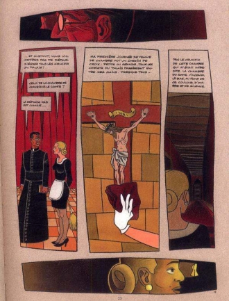 extrait bande-dessinee Puzzle gothique
