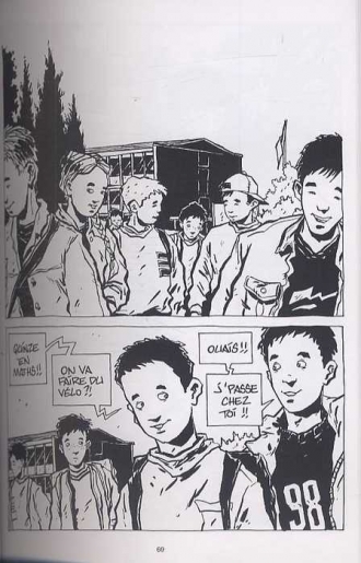extrait bande-dessinee Quelques jours d'été - Un îlot de bonheur