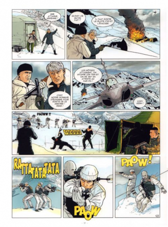 extrait bande-dessinee Cap sur les andes