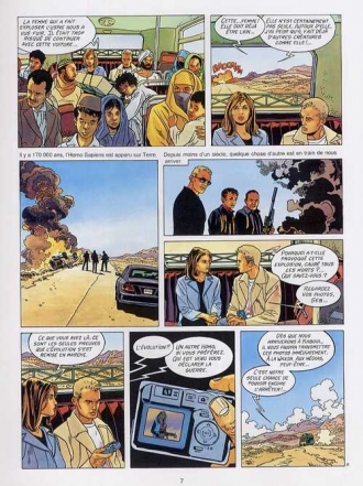 extrait bande-dessinee L'évolution