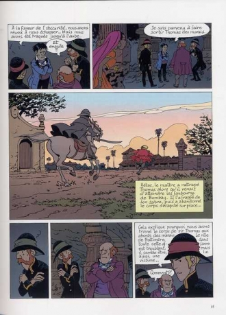 extrait bande-dessinee Un gentilhomme oriental
