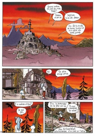 extrait bande-dessinee La Mort au début du chemin