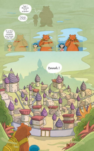 extrait bande-dessinee Raven et l'ours T2