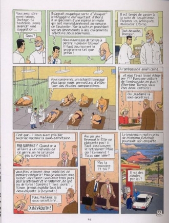 extrait bande-dessinee L'oiseau aux sept surfaces