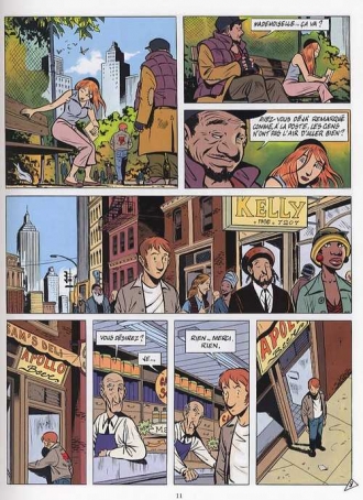 extrait bande-dessinee Nat et Lisa, 1<sup>e</sup> partie