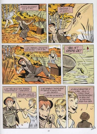 extrait bande-dessinee Nat et Lisa, 2<sup>e</sup> partie