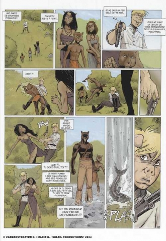 extrait bande-dessinee Trois cochons