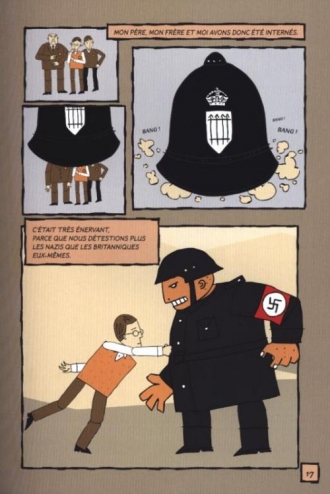 extrait bande-dessinee Rescapés de la shoah
