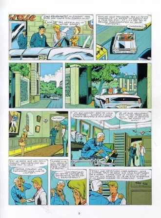 extrait bande-dessinee Les 5 revenants