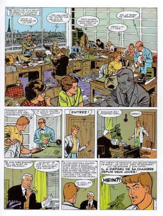 extrait bande-dessinee Mystère à Porquerolles