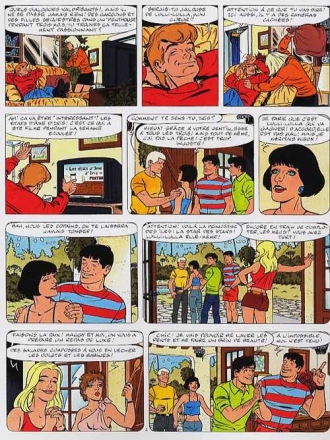extrait bande-dessinee Penthouse Story