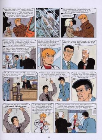 extrait bande-dessinee L'homme de glace