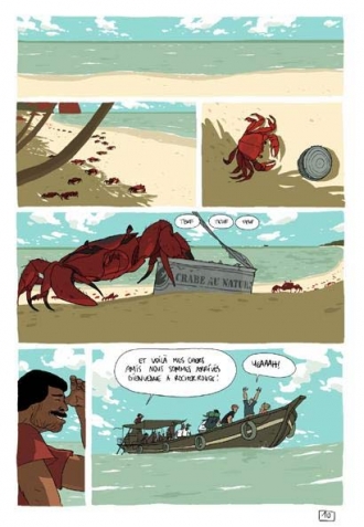 extrait bande-dessinee Rocher rouge